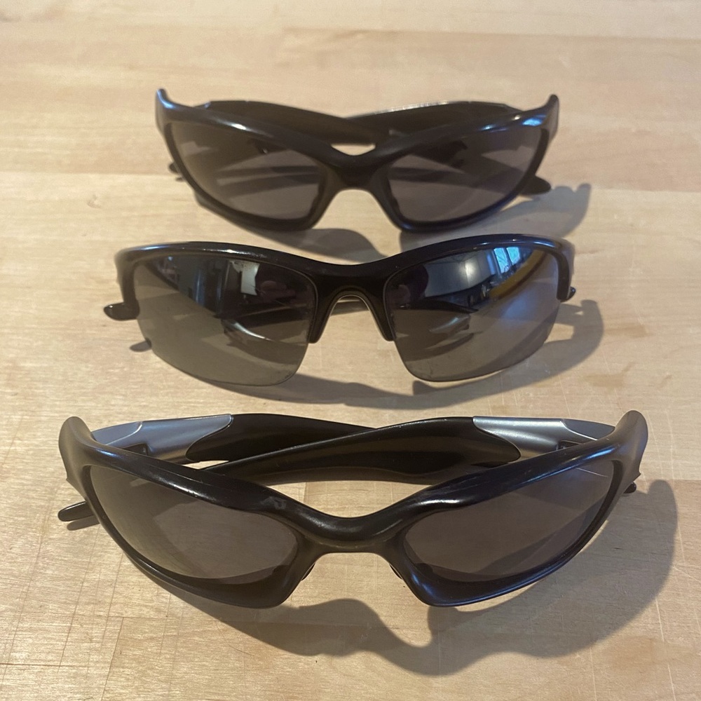 3 pairs Oakley sunglasses